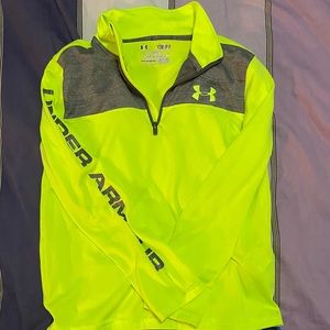 UA 3/4 zip and matching UA shorts